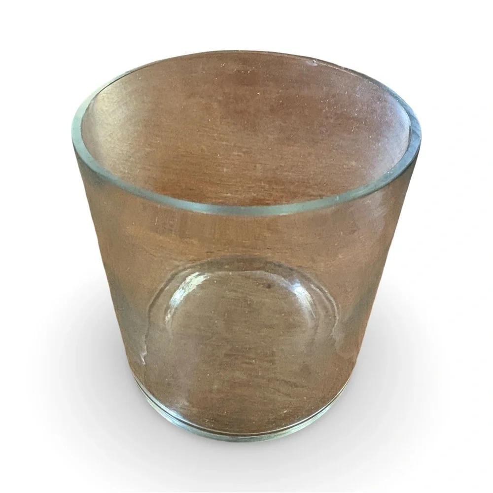 Godinger Gold and Silver Leaf Design Food Storage Jar